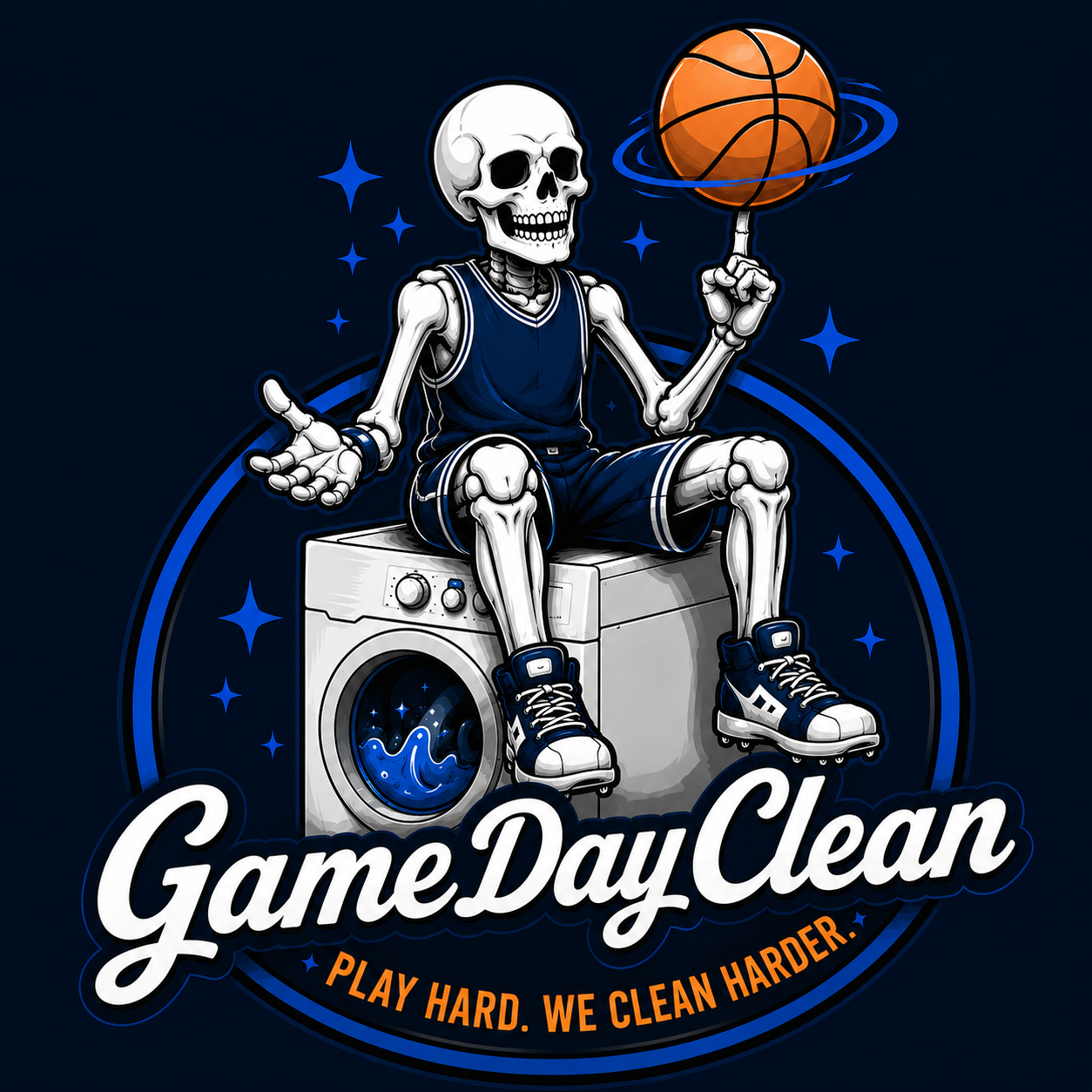 Basketball GameDay Clean logo