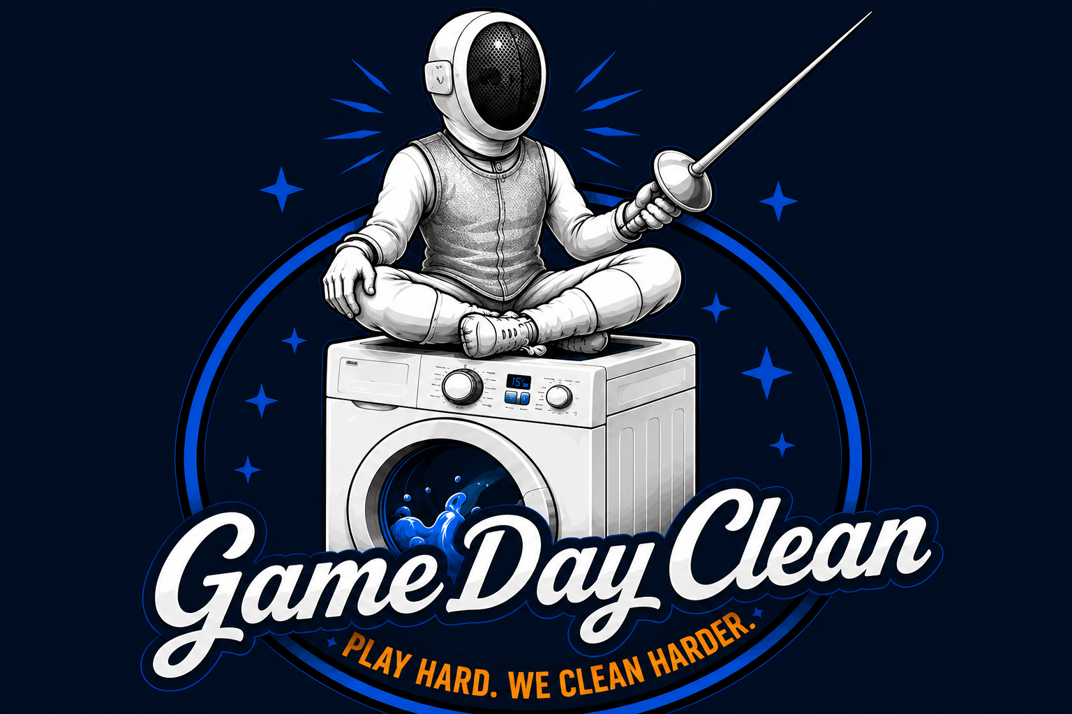 Fencing GameDay Clean logo